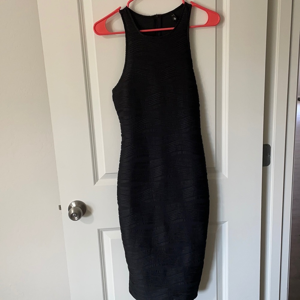 Black cocktail dress